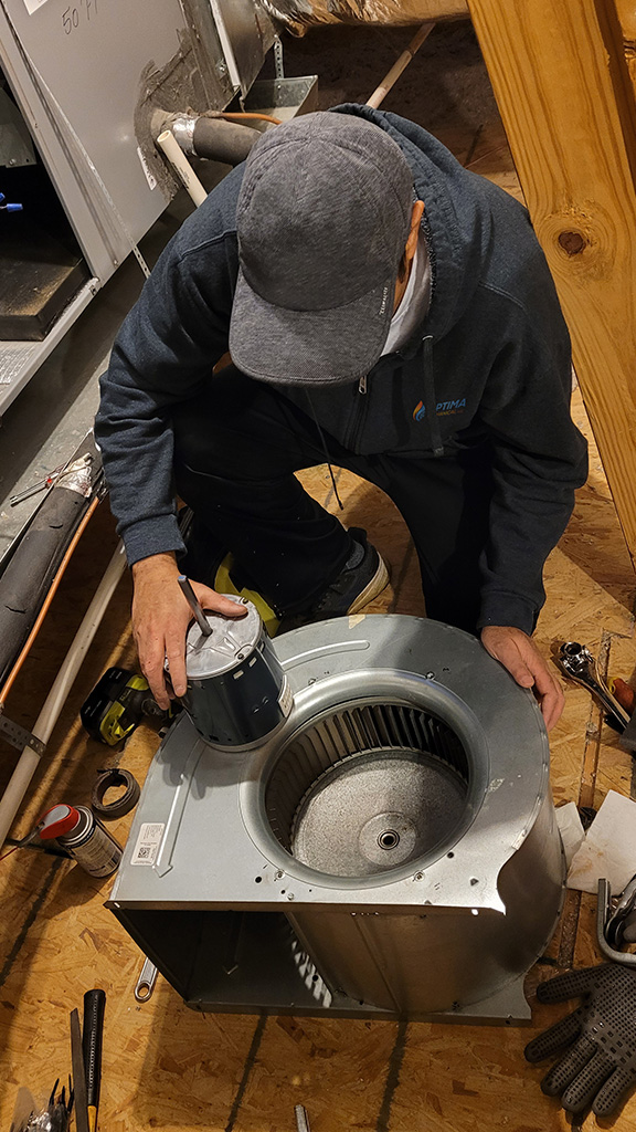 Internal HVAC system